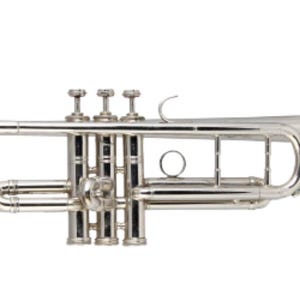 Trumpet Brass Bb Nickel Plated by Zaimahandicraft comes with a Case+mouthpiece used for Marching Concerts, Home Décor, and a Gift For All.