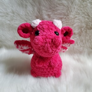 Handmade Dragon Crocheted Plushie