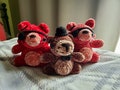 Crocheted Mini Foxy FNaF Plushie
