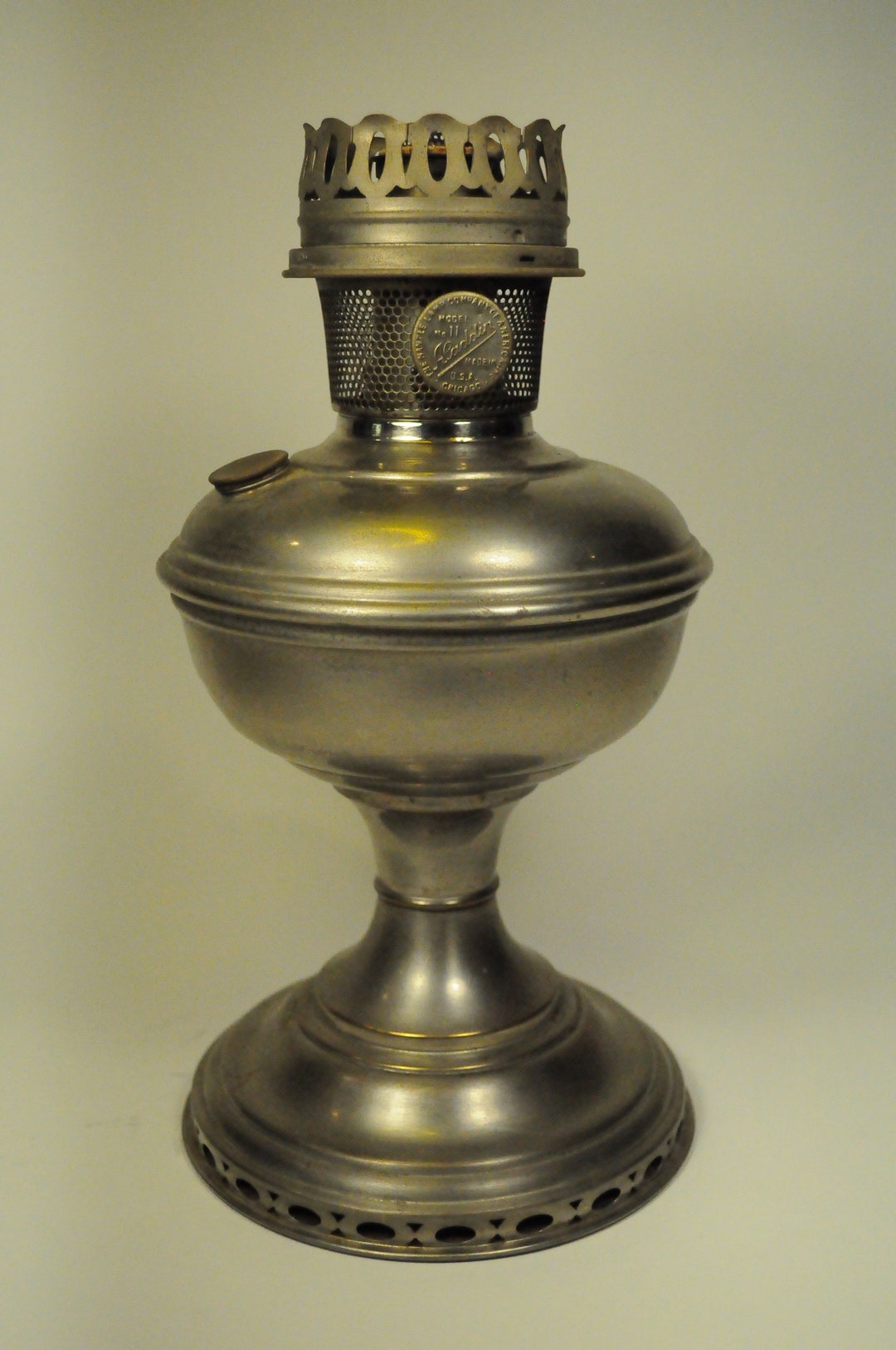 Aladin Oil Lamp Model 11 Silver Etsy