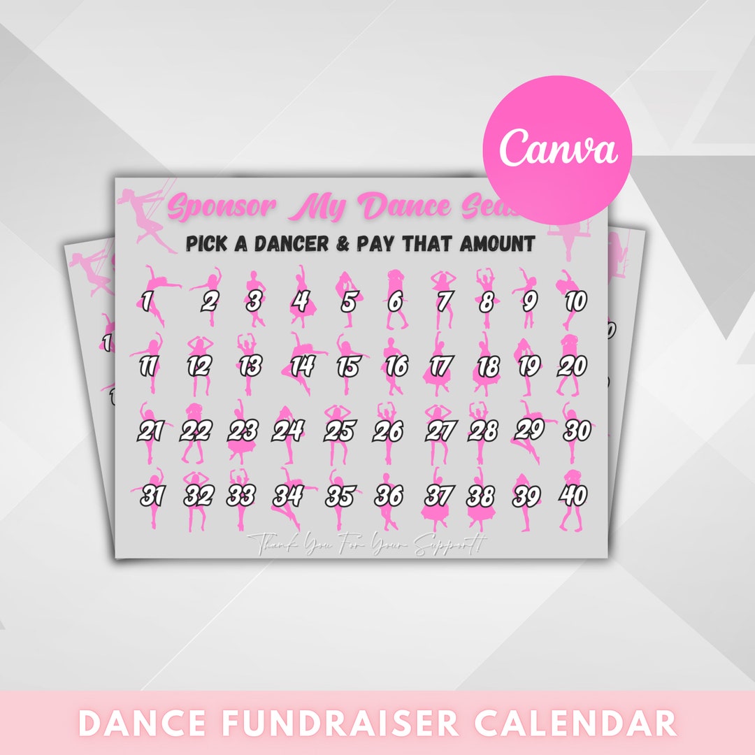 Editable Dance Template Pick a Date to Donate Fundraiser, Fill My Editable Dance Template Pick a Date to Donate Fundraiser, Fill My