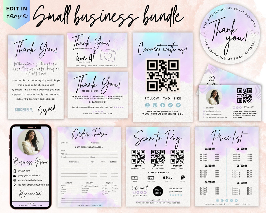 Craft Show Bundle Craft Fair Template Order Form Template - Etsy