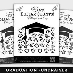 Graduation Fundraiser Template, Fill My Graduation Fundraiser, Fill My Fundraiser for Senior Graduation Party, Graduation Senior Fundraiser