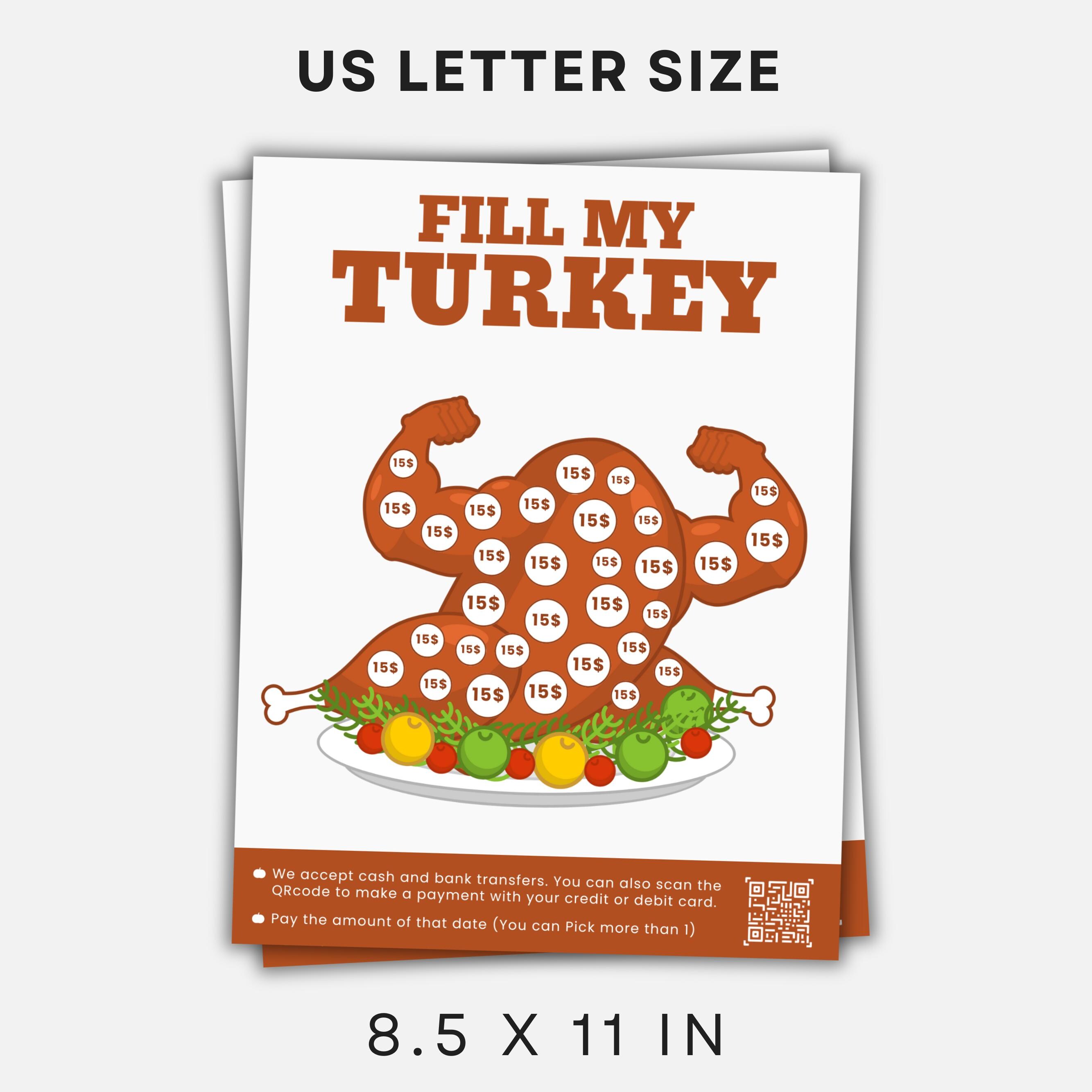 Fill My Turkey Fall Fundraiser, Fall Fundraiser, Pick a Date to Donate ...