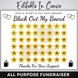 All Purpose Fundraiser Calendar, Pick A Date To Donate, Calendar Fundraiser, Fundraiser Calendar,Fundraiser Template, Fundraiser Flyer