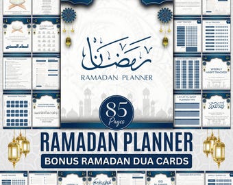 2026 Ramadan Planner For Newly Reverted Muslims, Digital Muslims 30 Days Planner, Quran Tracker, Ramadan Goals,3 Days Eid Planner