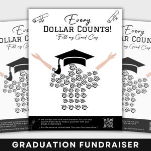 Graduation Fundraiser Template, Fill My Graduation Fundraiser, Fill My Fundraiser for Senior Graduation Party, Graduation Senior Fundraiser