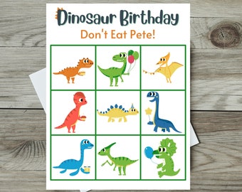 Dinosaur Birthday Don't Eat Pete