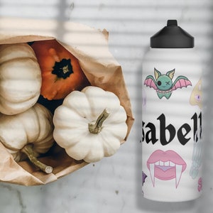 Pastel Halloween Water Bottle