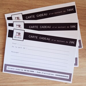 CARTE CADEAU DIDOUCOU