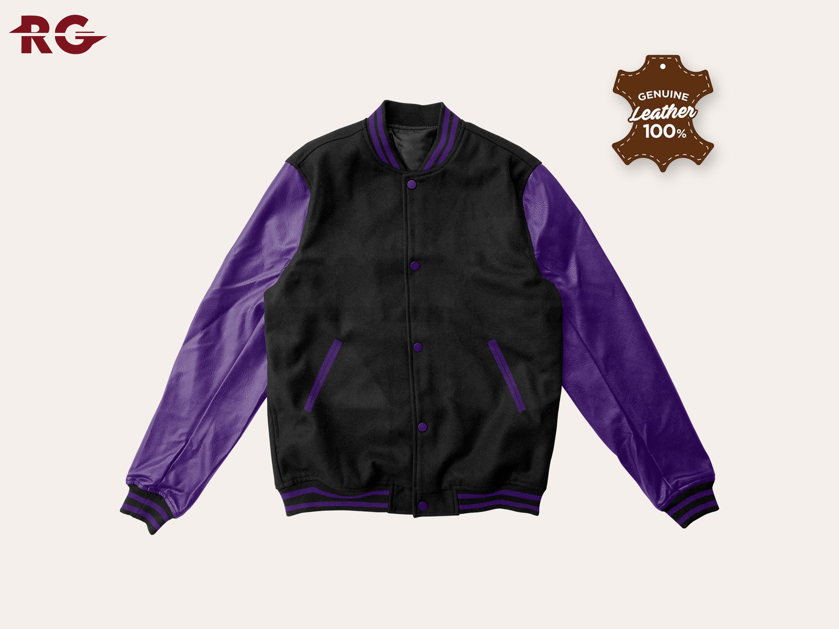 Purple varsity jacket -  México