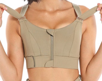 Zippered sports bra -  New Zealand