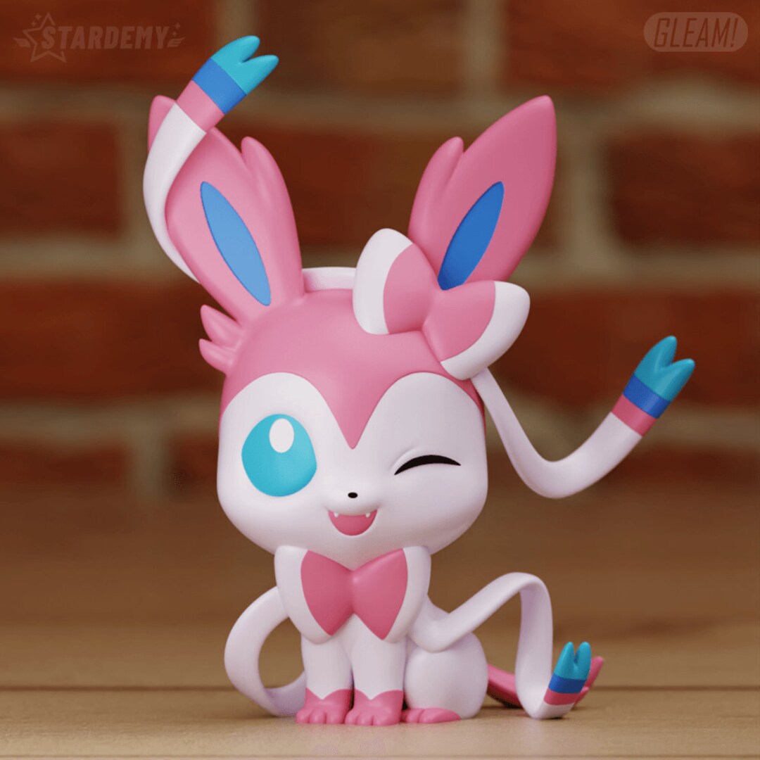 Chibi Sylveon 3D Print - Etsy