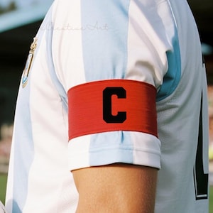 Custom Text Logo Armband, Captain Armband, Bicep Elastic Armband, Cycling Armband, Junior Captain Armband, Running Armband, Group Gift