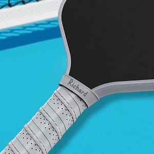 Custom Silicone pickleball Grip, Engraved Paddle Band, Paddle Name Tag, Sports Accessories, Racquet Grip, Your Paddle, Pickleball Lovers