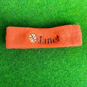 Custom Design Sweatbands, Boys Sports Headband, Embroidered Head Band for Workout, Team Sweatbands for Kids, Sports Lover Gift