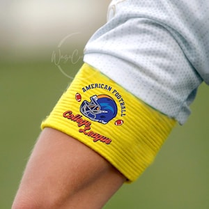 Personalized Sport Armband, Unisex Captain Armband, Identification Armbands, Your Logo Bands, Arm Band for Adult, Captain Armband for Soccer