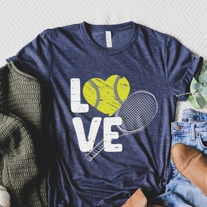 Tennis Shirt For Women, Tennis Love Shirt, Tennis Gifts, Tennis Mom T-Shirt, Sports Mom Apparel, Tennis Coach Gift, Table Tennis Player Gift
