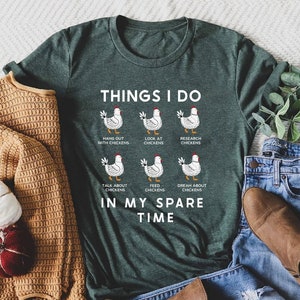 Funny Chicken Shirt, Chicken Girl Shirt, Chicken Mom Shirt, Farm Girl Shirt, Farm Family Shirt, Farm Shirt, Chicken Tee, Farmer Dad Shirt