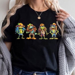 Frog Shirt, Retro Frogs Shirt, Aesthetic Frog Tee, Frog Lover Tee, Grumpy Frog, Cute Frog Sweatshirt, Frog And Toad Shirt, Funny Frog Shirt