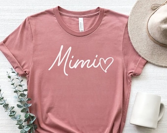 Mimi Shirt, Mimi Gift, Grandma Shirt, Mothers Day, Mimi Life Shirt, Pregnancy Announcement Grandparents, New Mimi Shirt, Grandma Gift Shirt