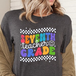 Seventh Grade Teacher Shirt, Teacher Team Shirts, 7th Grade Teacher Shirt, Middle School Tee, 7th Grade T-Shirt, Seventh Grade,Teacher Shirt