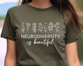 Neurodiversity Shirt, Autism Acceptance, Autism Awareness Tee, Autism Mom Shirt, Sped Teacher Shirt, Spread Kindness, Gift for Her T-shirt,