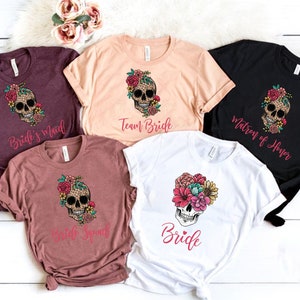 Bachelorette Party Shirts,Bride Or Die Shirt,Halloween Bachelorette Shirt,Till Death Do Us Party Shirt,Bachelorette Gifts, Bridal Party Gift