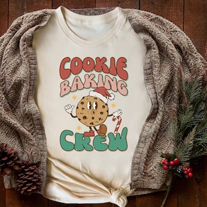 Cookie Baking Crew, Family Christmas Shirts, Matching Christmas Shirts, Matching Family Shirts, Christmas Shirts, Holiday Baking Shirt,Xmas