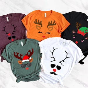 Funny Reindeer Shirts, Christmas Group Shirts, Winter Family Shirts, Cute Deer Shirt, Kids Holiday Shirt, Winter Shirt Teacher,Christmas Tee