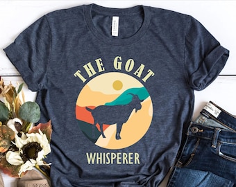 Chemises chèvres, T-shirt chèvres mignonnes, chemise enfant chèvre drôle, chemise animaux de la ferme, chemise amateur de chèvre, cadeau chemise chèvre, chemise femme chèvre, cadeau pour elle