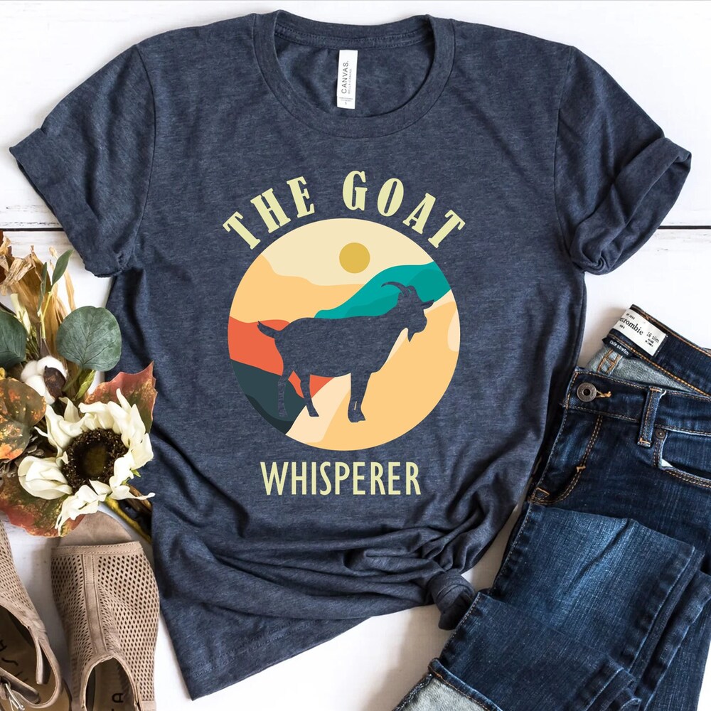 Goats Shirts, Goat Women Shirt, Gift For Her, Funny Goat Kid Shirt, Goat Lover Shirt, Goat Shirt Gift, Farm Animal Shirt, Cute Goats T-Shirt Livingmall