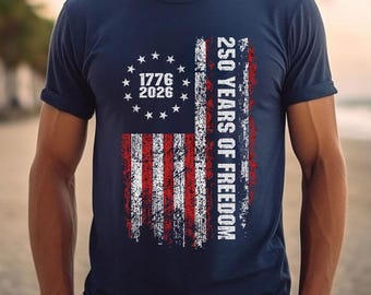 USA 250th Anniversary Comfort Colors Shirt, USA Flag Vintage T-Shirt, Usa 250th anniversary Independence Day Tee, 4th of July Patriotic Gift