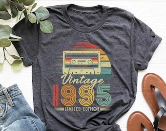 Vintage 1995 Shirt, 31st Birthday Shirt,Vintage 1995 Birthday Shirts,31st Birthday Gifts For Men,31st Birthday Gifts For Women,Birthday Year