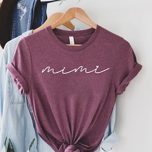 Mimi Shirt, Mimi Gift, Grandma Shirt, Mothers Day, Mimi-life Shirt, Pregnancy Announcement , New Mimi Shirt, Grandma Tee, New Mimi Gift