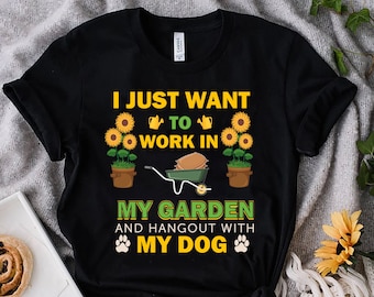Gardening T-Shirt, Gardening Gift, Gardener TShirt, Plant Tee, Funny Gardening Shirts, Plant Shirt, Garden Birthday Present, Plant Lover Tee