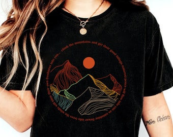 Mountains Outdoor Shirt, Hiking Shirt, Adventure T-Shirt, Vacation Shirt, Wanderlust Explore More Tee, Travel Shirt,Forest Shirt,Camping Tee
