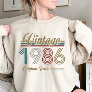 1986 Vintage Birthday Shirt ,Vintage 1986, 1986 Shirt, 38th Birthday Shirt, 38th Birthday Best Friend, 38th Birthday Woman, Limited 1986 Tee
