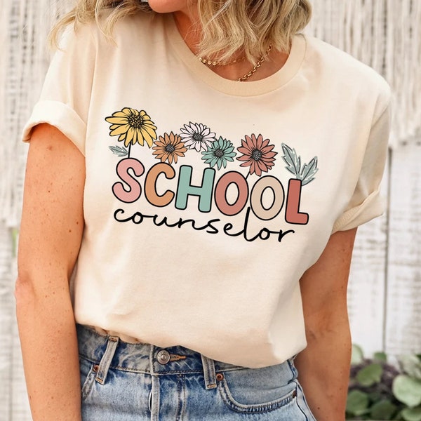 School Counselor Gift for Women, Counselor Shirt, Back To School, School Counseling, Teacher Shirt, Gift for School Counselor, Therapy Shirt