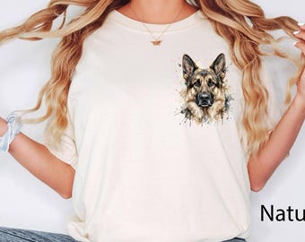 German Shepard T shirt, Custom Dog Mom Shirt, Dog Mom Shirts, Love Dogs, Gifts for Dog Mom, Dog Mom Tee, Fur Mama, Dog Lover, Rescue Dog Mom