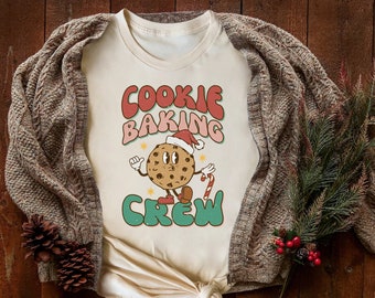 Cookie Baking Crew, Family Christmas Shirts, Matching Christmas Shirts, Matching Family Shirts, Christmas Shirts, Holiday Baking Shirt,Xmas