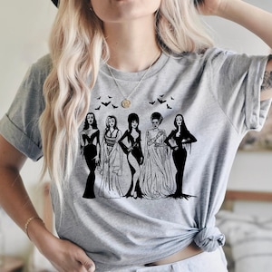 Spooky Girls Shirt, Spooky Girls Tshirt, Halloween Friends Squad Shirt, Cute Halloween Shirt, Vampire Shirt, Halloween Gift For Her,Fall Tee
