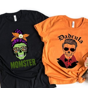 Momster Shirt, Dadcula Shirt, Dad Halloween Shirt, Mom Halloween Monster Shirt, Halloween Tshirt, Trick or Treat Shirt, Fall Tee Shirt, Fall