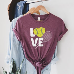 Tennis Shirt For Women, Tennis Love Shirt, Tennis Gifts, Tennis Mom T-Shirt, Sports Mom Apparel, Tennis Coach Gift, Table Tennis Player Gift bild 8
