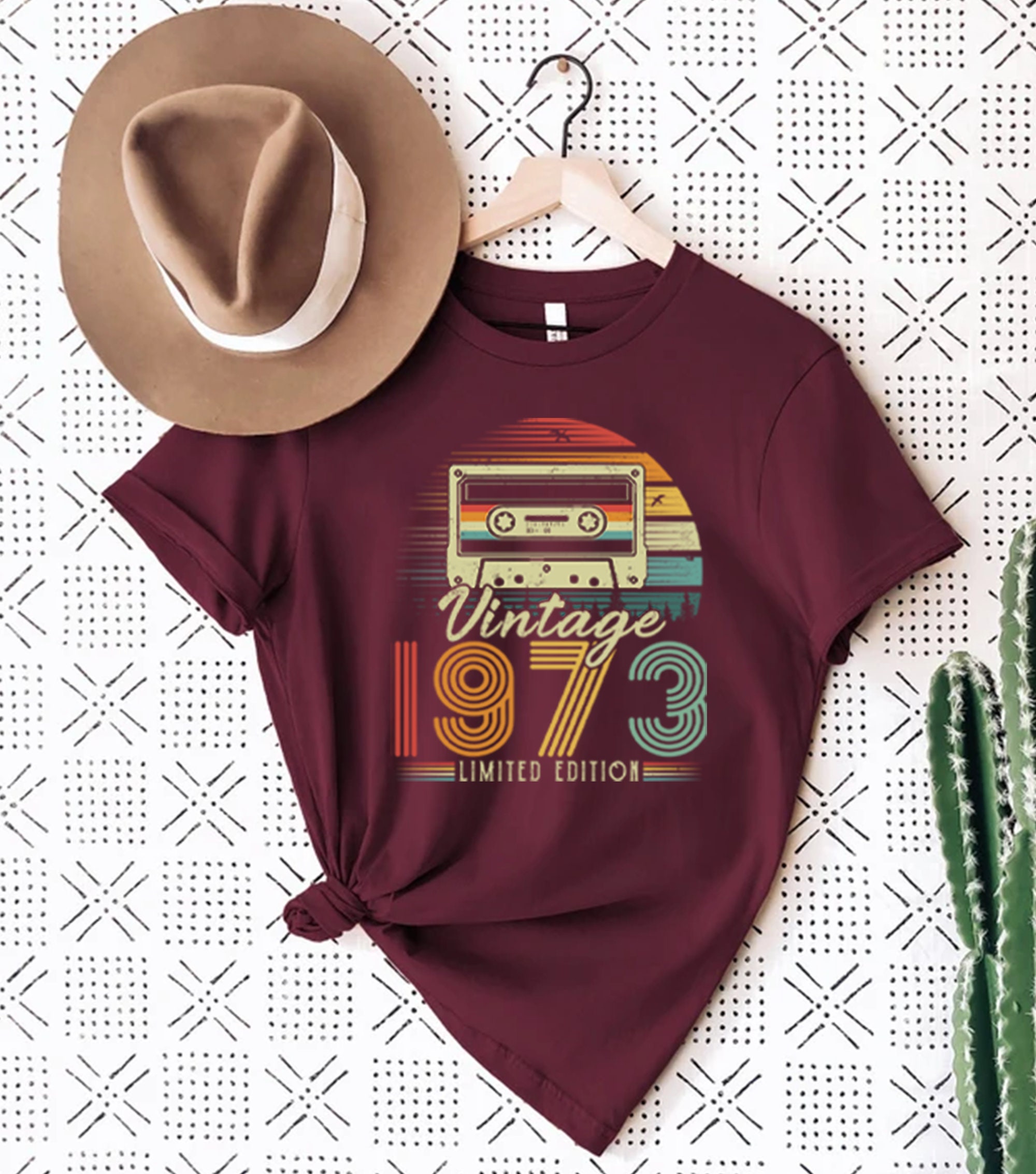 Discover 50th Birthday Shirt,Vintage 1973 Shirt, 50th Birthday Gift T-Shirt