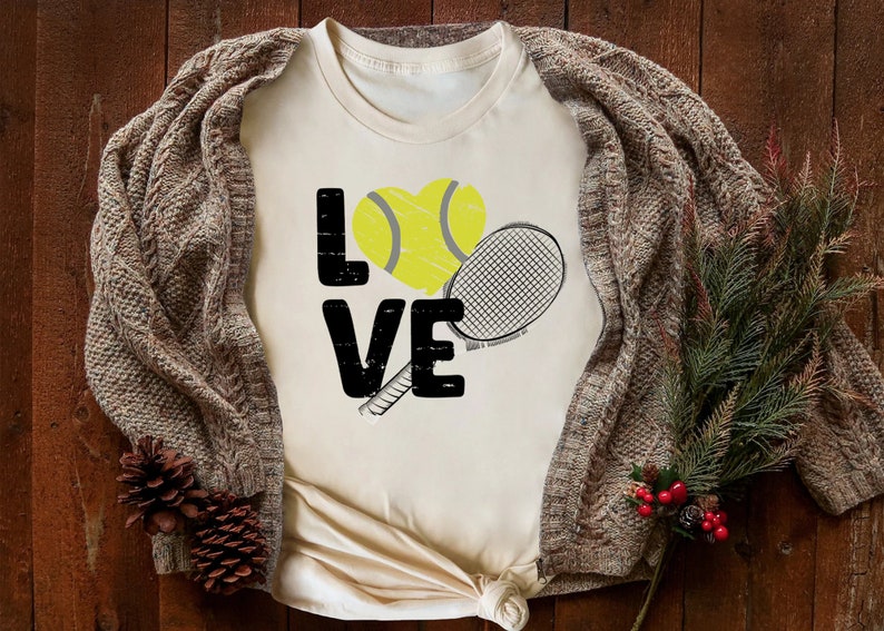 Tennis Shirt For Women, Tennis Love Shirt, Tennis Gifts, Tennis Mom T-Shirt, Sports Mom Apparel, Tennis Coach Gift, Table Tennis Player Gift bild 7