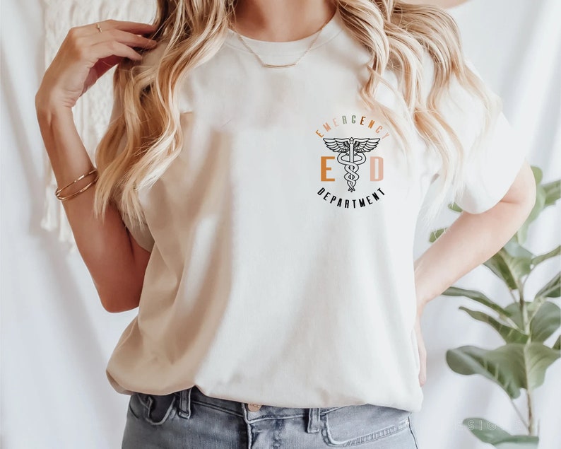 Emergency Department Shirt, Emergency Room Tech Gift, ER Nurse Shirt, Emergency Nurse Shirt, Future Nurse Gift, Medical Assistant, Nurse Tee image 3
