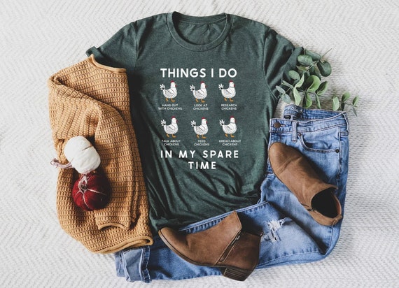 Funny Chicken Shirt, Chicken Girl Shirt, Chicken Mom Shirt, Farm Girl Shirt, Farm Family Shirt, Farm Shirt, Chicken Tee, Farmer Dad Shirt