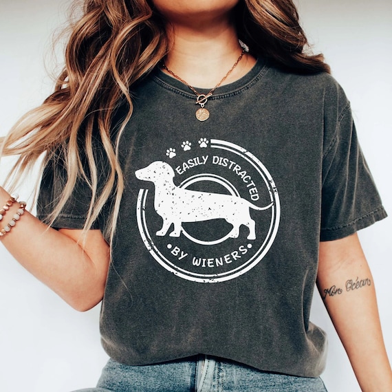Funny Dog Lover Dachshund Doxie T-Shirt Distressed Design Funny Dog Lover Dachshund Doxie T-Shirt Distressed Design