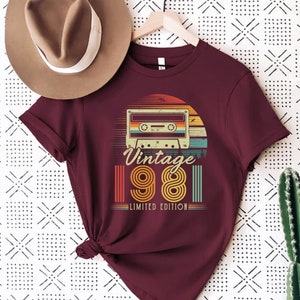 Vintage 1981 Retro Shirt, Vintage 1981 Shirt, 45th Birthday, 45th Birthday Gift, 45th Birthday Party, 45th Birthday Shirt, 1981 T-Shirt,1981 image 8